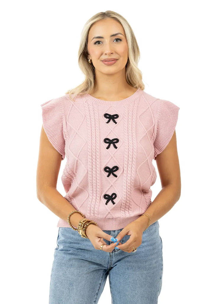 Bow Top (Light Pink)
