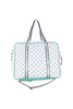 Light Pink and Green Pattern Pickleball Bag