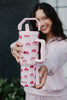 Pink Santas 38 Oz Tumbler - Katydid.com