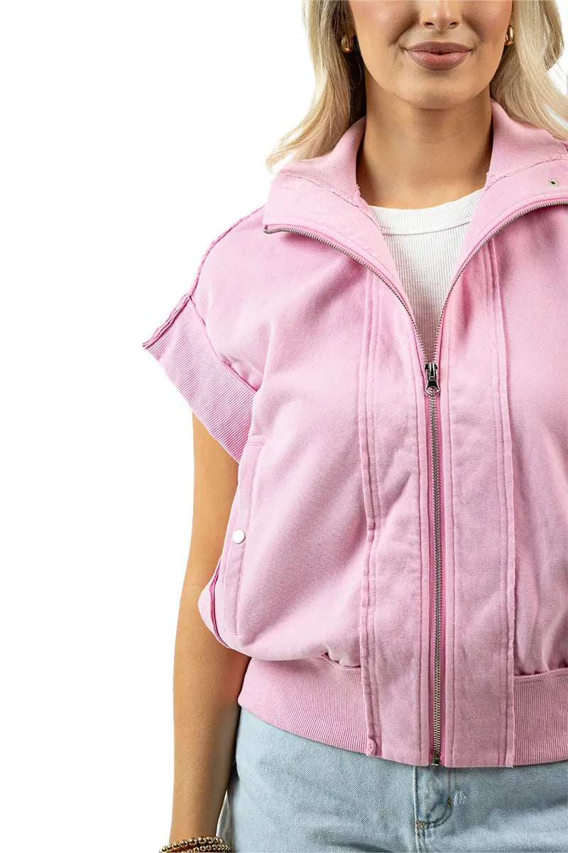 Pink Utility Vest for Women - Katydid.com