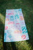Traveling Matchbook Quick Dry Reversible Towel - Katydid.com
