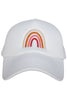 Rainbow Trucker Hat (White Foam)