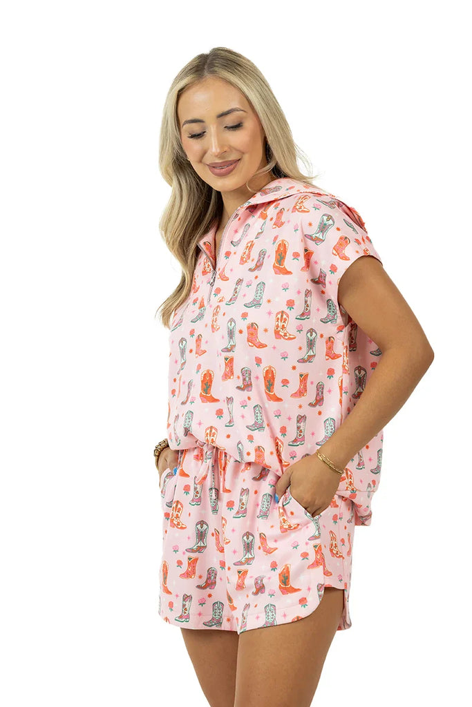 Boots & Roses Scuba Set Athletic Apparel