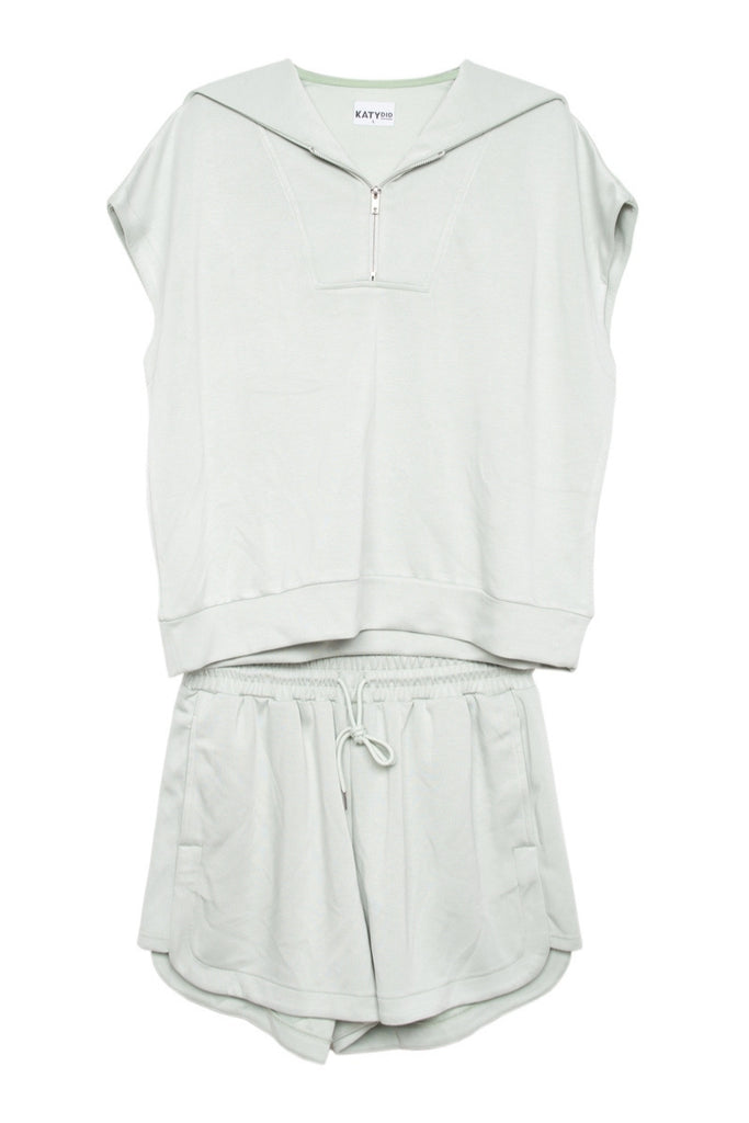 Seafoam Half Zip Scuba Set