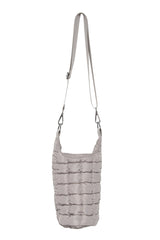 Sand Quilted Water Bottle Sling Bag