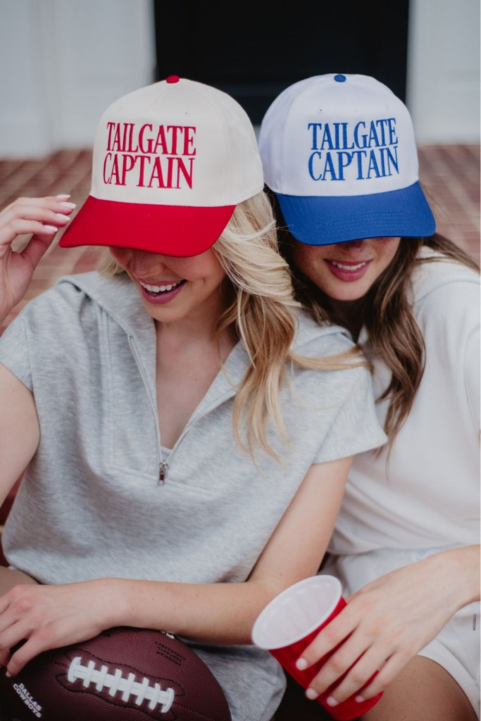 TAILGATE CAPTAIN Vintage Trucker Hats for Women - Katydid.com