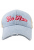 Yee Haw Denim Trucker Hat