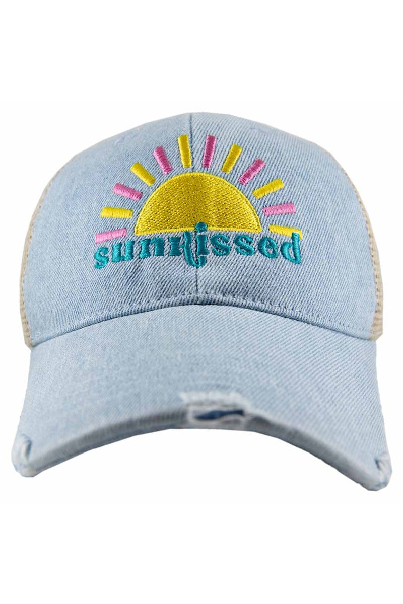 Sunkissed Denim Trucker Hat