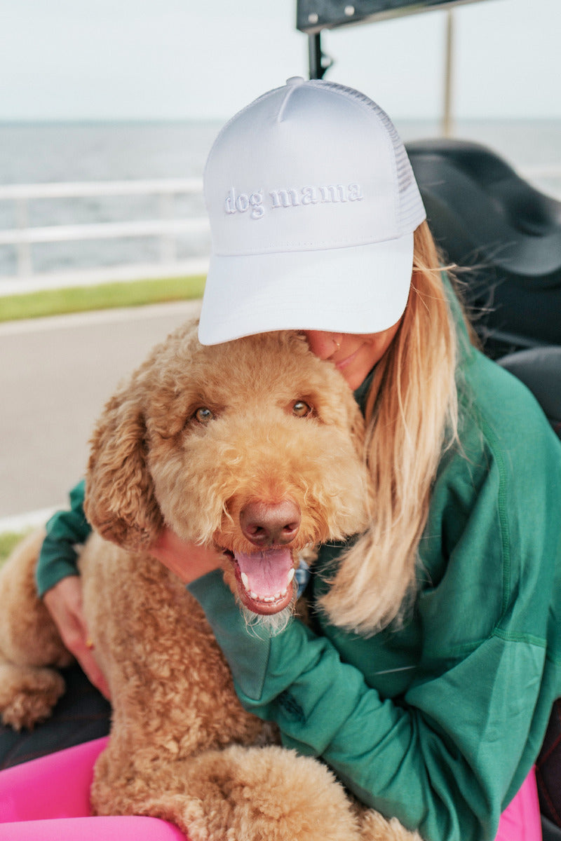 Dog Mama 3-D Embroidered Trucker Hat