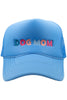 Dog Mom Multicolored Foam Trucker Hat