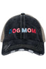 Dog Mom Women's Trucker Hats - Multicolored