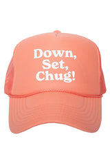 Down Set Chug Drinking Hat Foam Hat