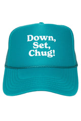 Down Set Chug Drinking Hat Foam Hat