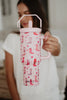 Boots & Roses Tumbler with Straw