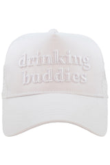 Drinking Buddies 3-D Embroidered Trucker Hat