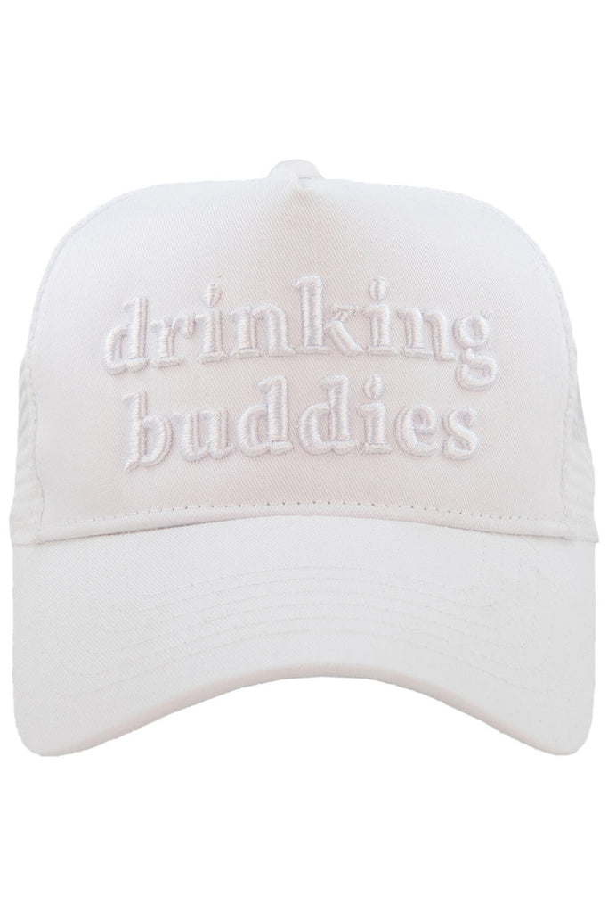 Drinking Buddies 3-D Embroidered Trucker Hat