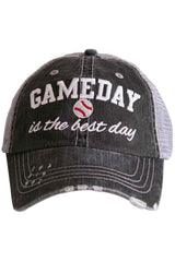 Gameday is the Best Day (BASEBALL) Trucker Hat