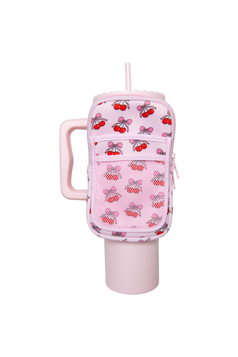 Cherry Bow Tumbler Pouches - Katydid.com