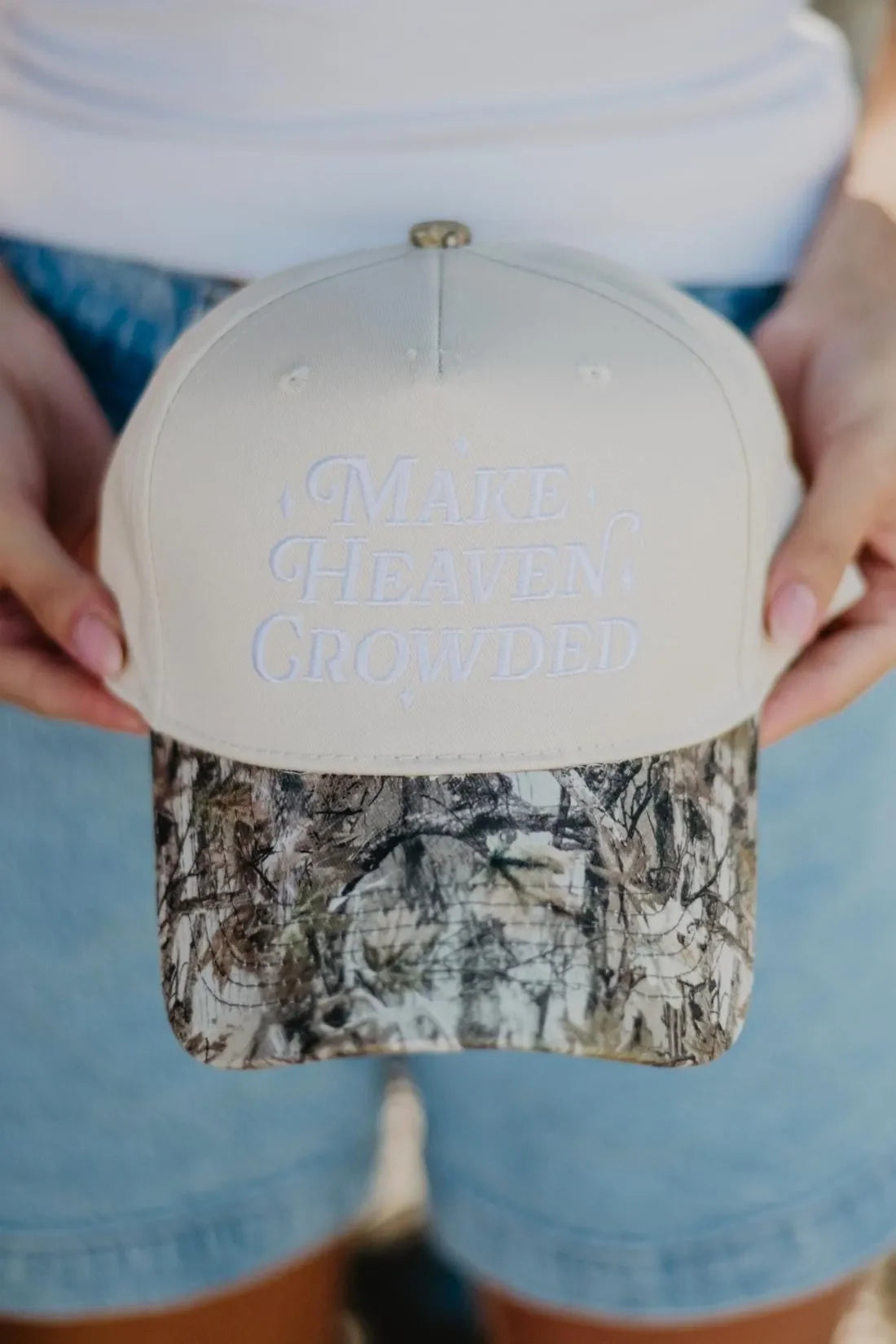 Make Heaven Crowded Cap Trucker Vintage
