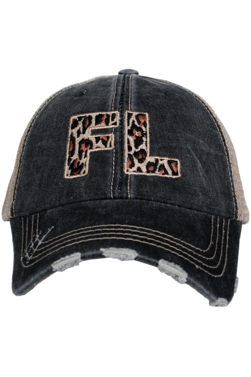FL Florida Leopard State Women's Hat - Katydid.com