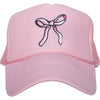 Coquette Pink Bow Foam Trucker Hat