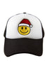 Santa Happy Face Foam Women's Trucker Hat