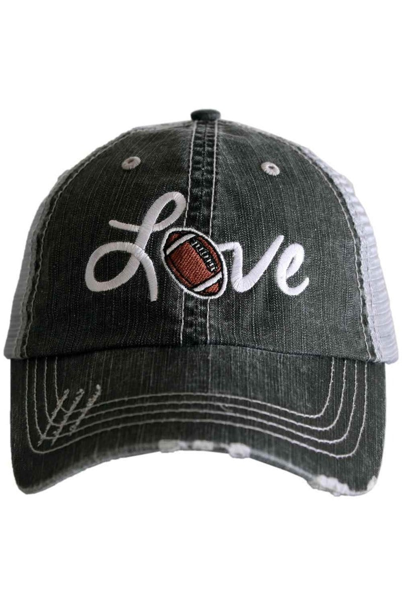 Football Love Trucker Hats - Katydid.com