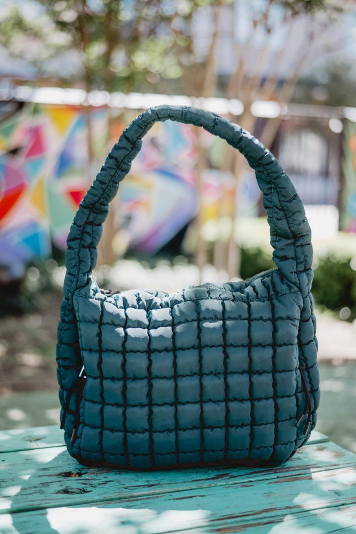 Quilted tote sale