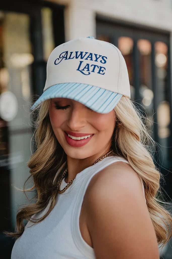 Always Late Vintage Trucker Hats for Women - Katydid.com