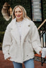 White Sherpa Teddy Jacket