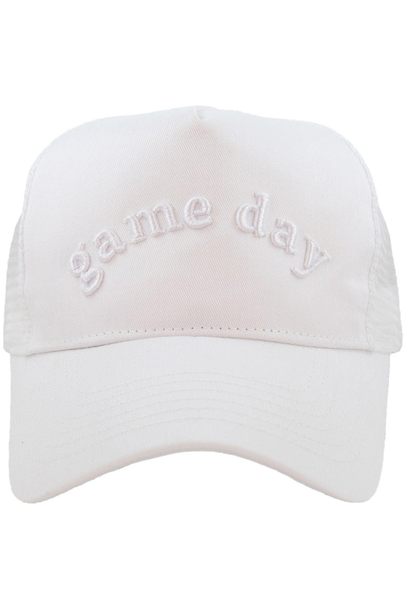 Game Day 3-D Embroidered Hat for Women - Katydid.com