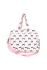 Black & Pink Mini Bows Duffel Weekender w/ Pass-Thru Slip