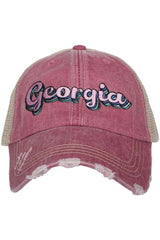 Georgia Layered Trucker Hats