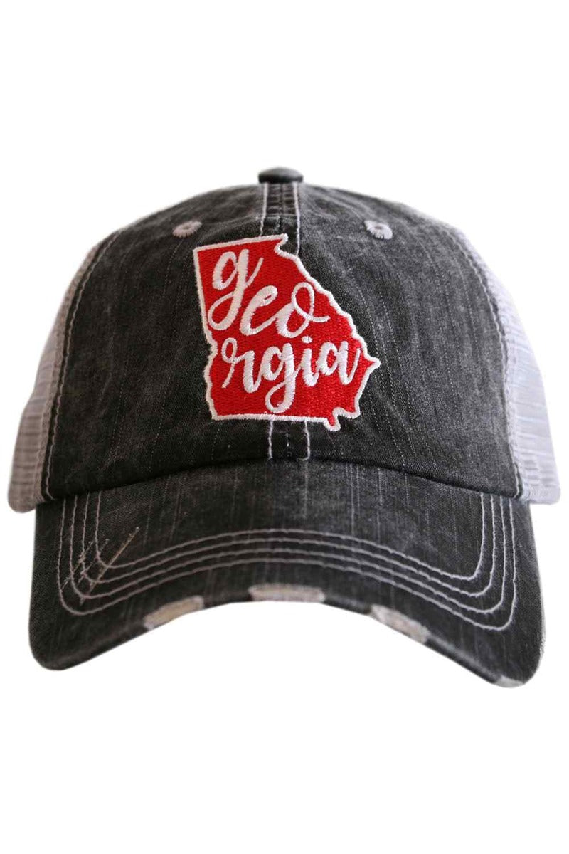 Georgia State Patch Trucker Hat