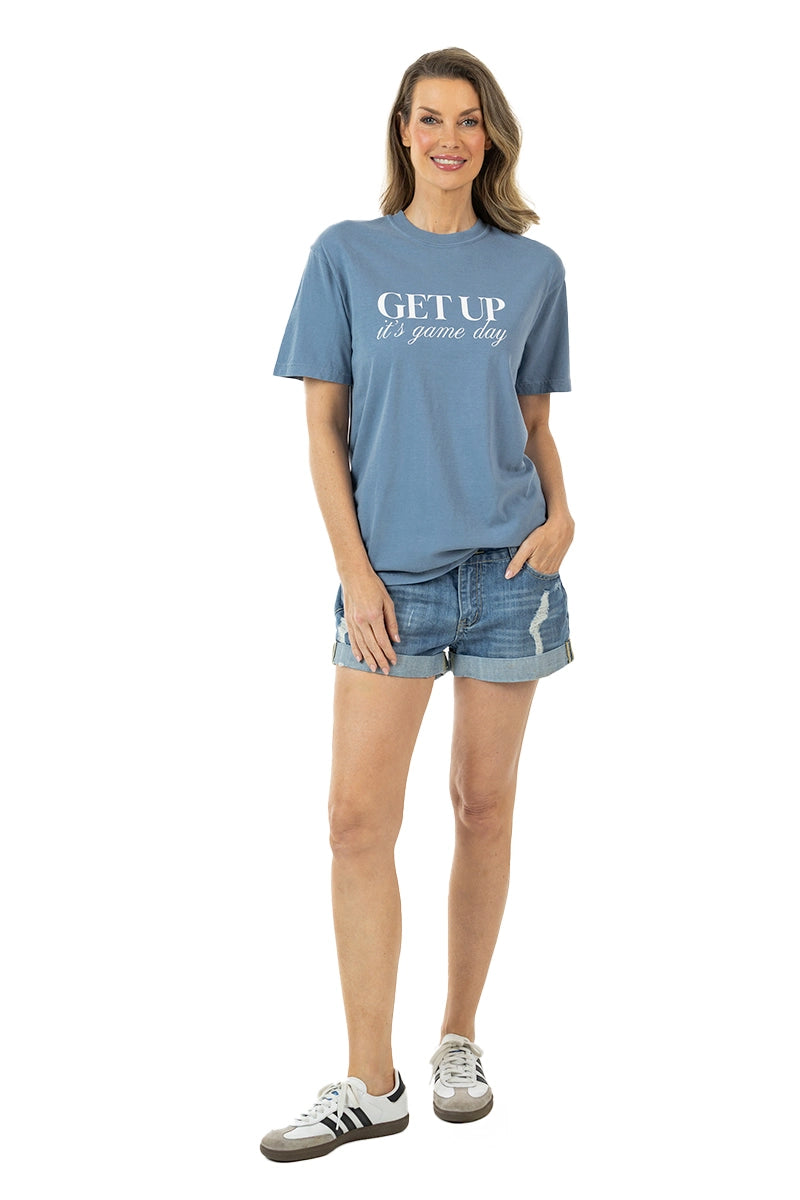 Get Up It's Game Day Graphic Tee for Women