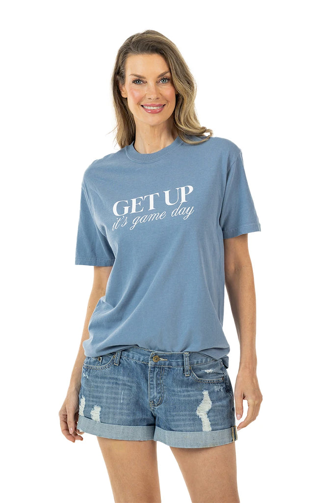 Get Up It's Game Day Graphic Tee for Women