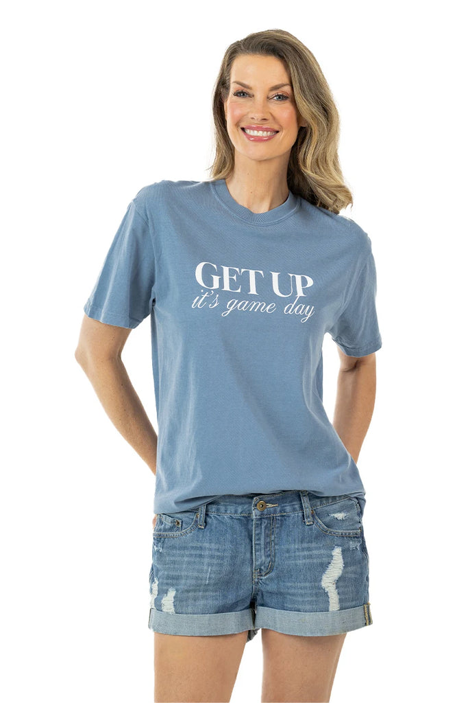 Get Up It's Game Day Graphic Tee for Women