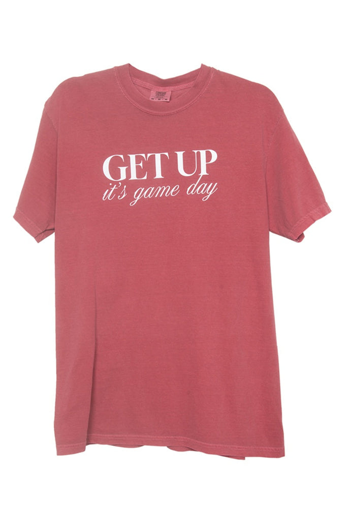 Get Up It's Game Day Graphic Tee for Women