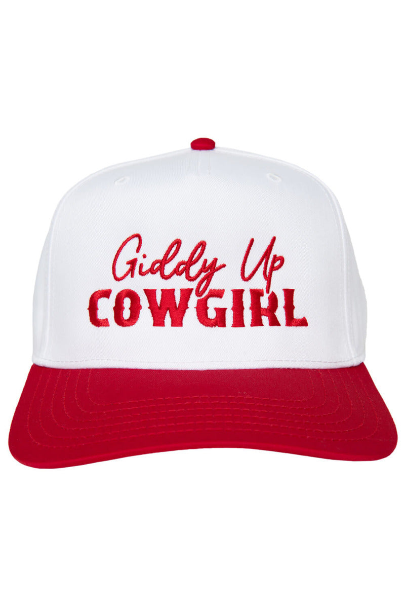 Giddy Up Cowgirl Two-Toned Vintage Hat - Katydid.com