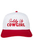 Giddy Up Cowgirl Two-Toned Vintage Hat