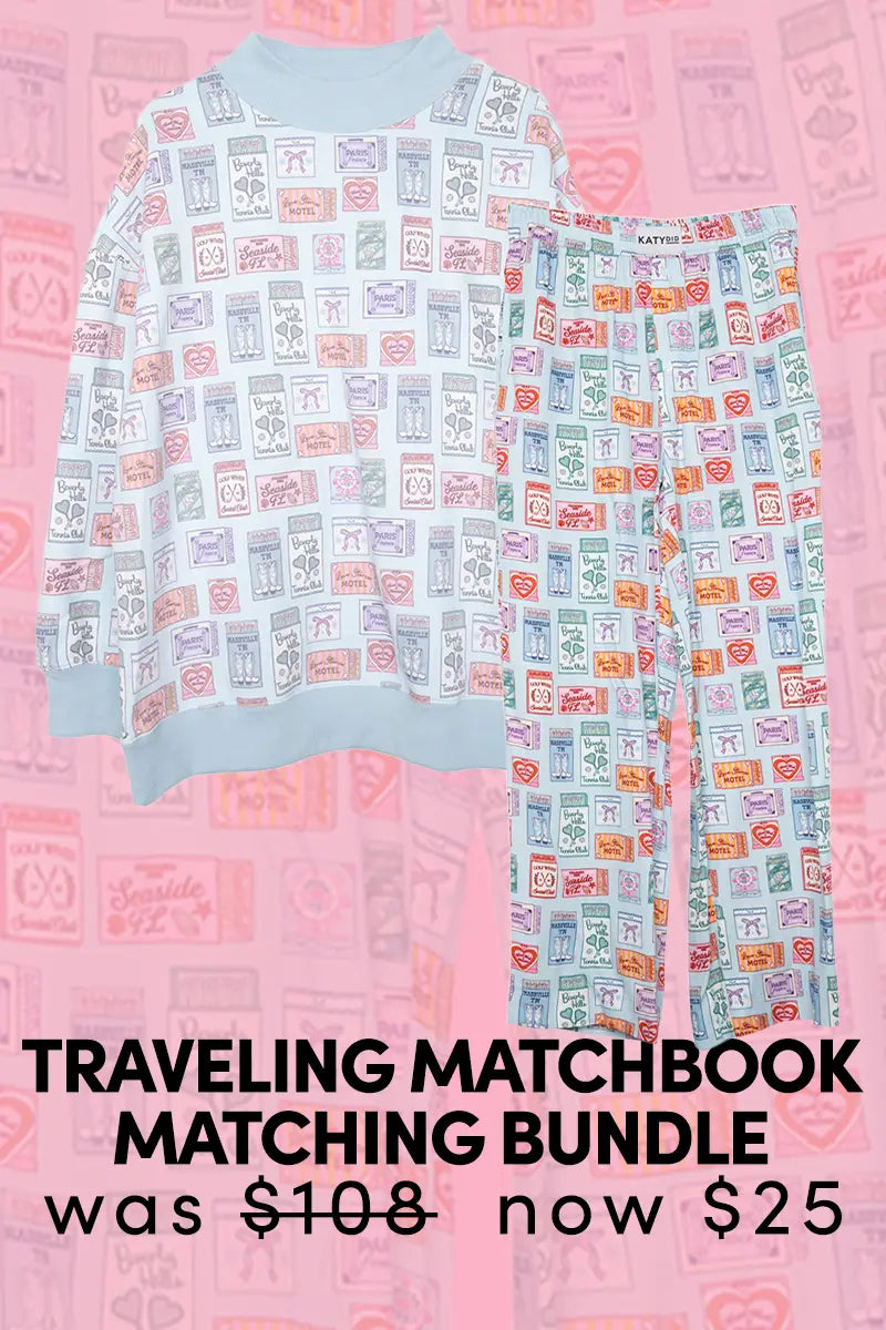 Traveling Matchbook Matching Bundle - Katydid.com