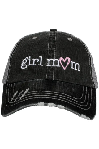 ÄúGirl Mom‚Äù Hat Stylish and Designed in America Katydid