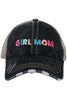 Girl Mom Women's Trucker Hats - Multicolored