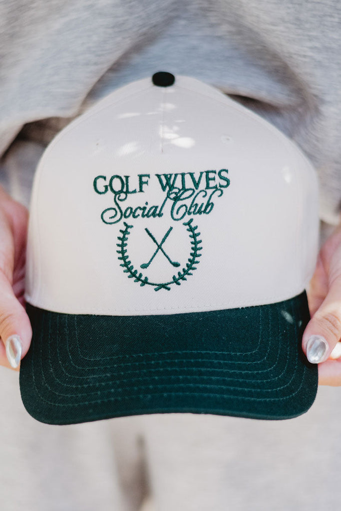 Golf Wives Social Club Two-Toned Vintage Hats