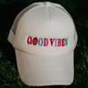 Happy Good Vibes Foam Trucker Hat
