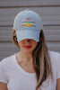 Good Vibes Only Patch Denim Hat