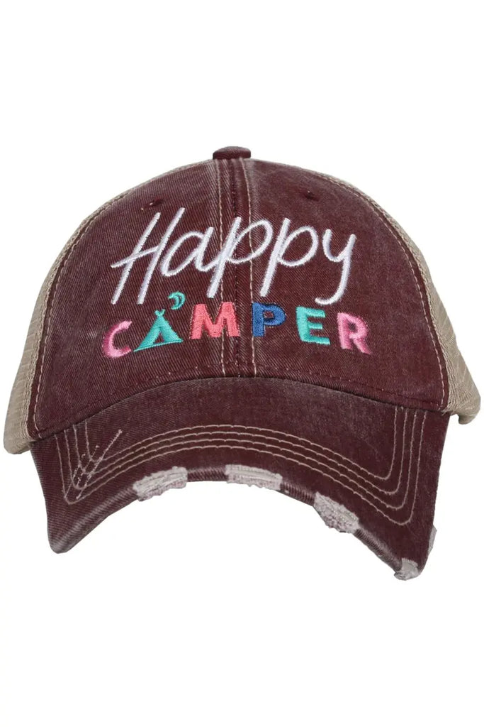 Happy Camper with Moon Trucker Hats