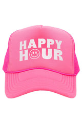 Happy Hour Drinking Foam Trucker Hat