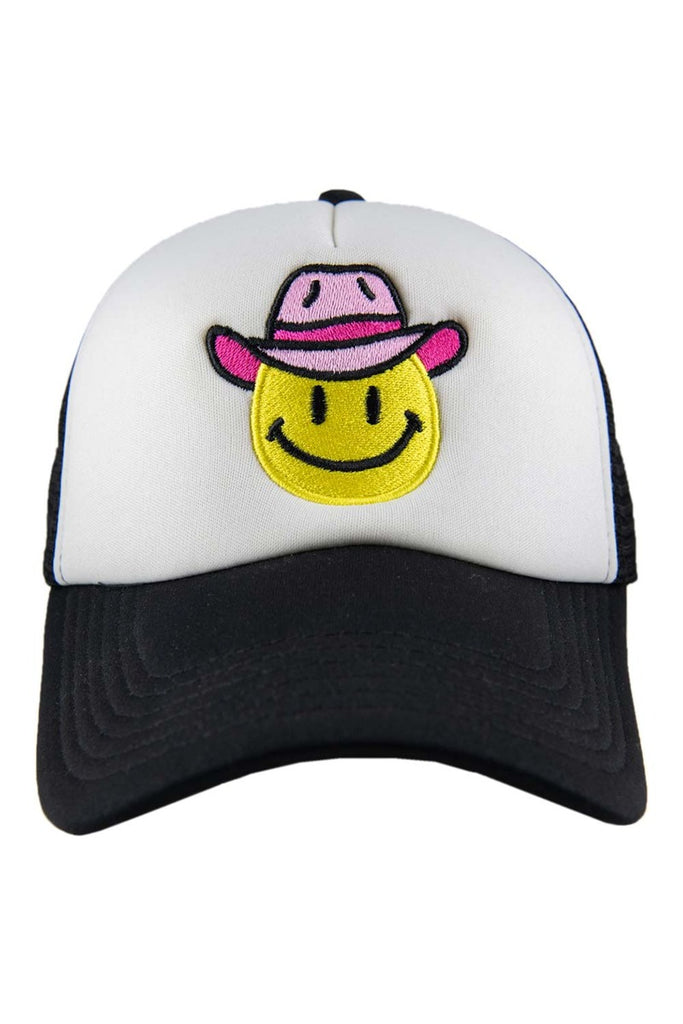 Cowboy Happy Face Foam Hat