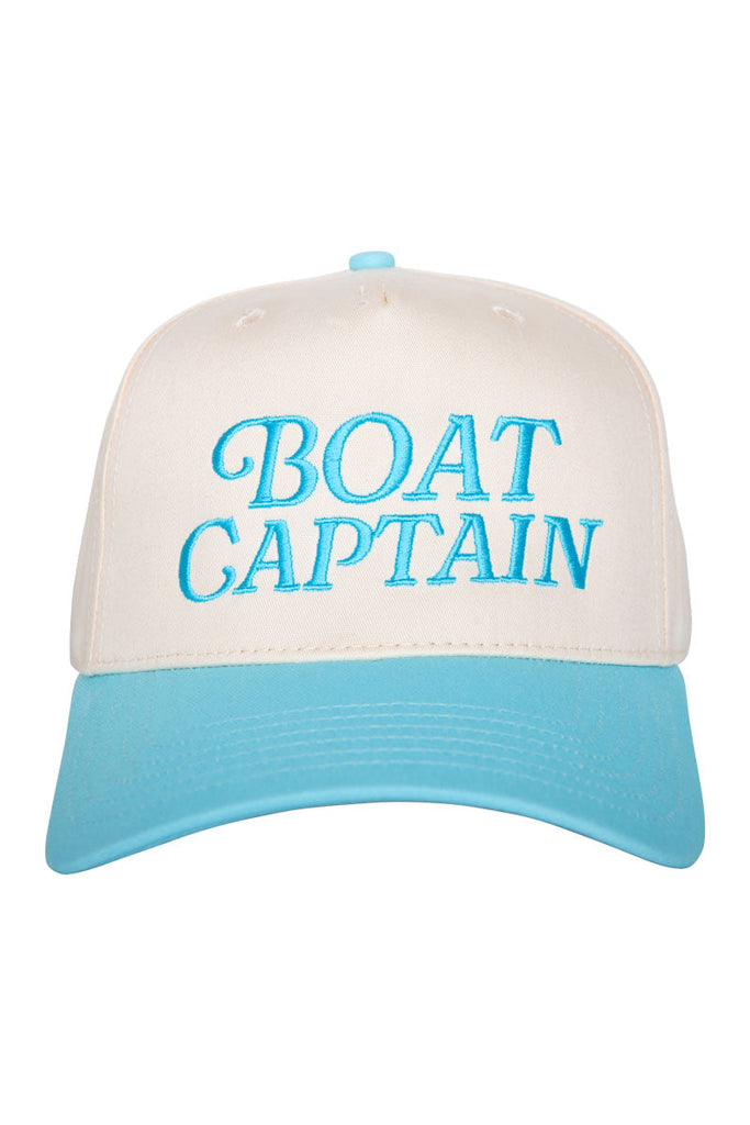 Boat Captain Two-Toned Vintage Hat